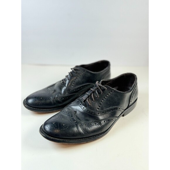 To Boot New York Mens Shoes Black Leather Oxford Brogues Dress Wing Tip US 8.5 main image 6